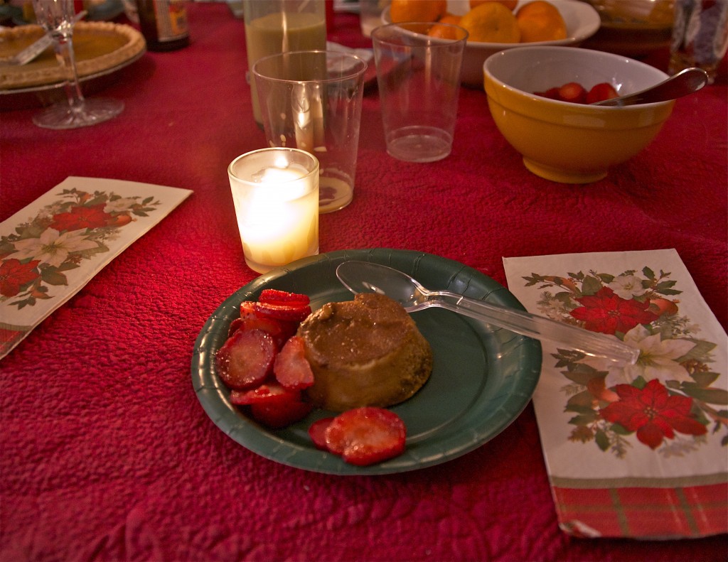 CHRISTMAS FLAN