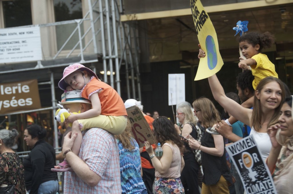 young marchers