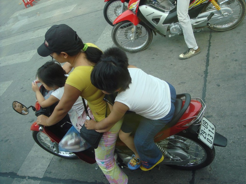 transporting kids