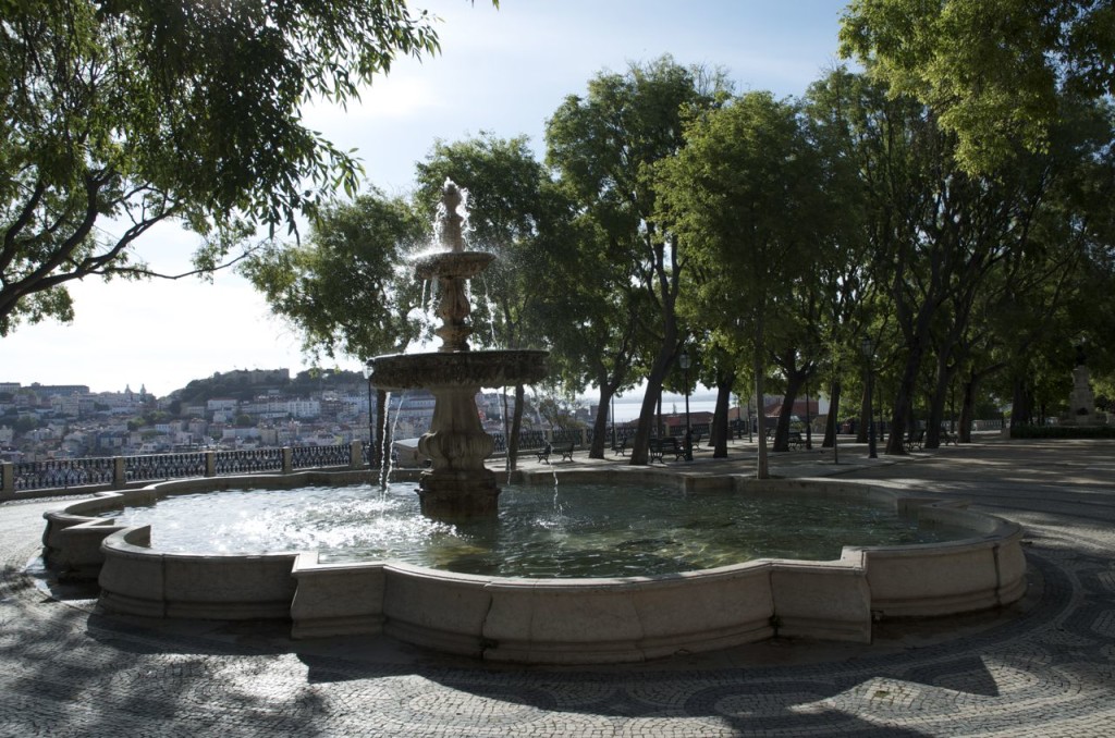 fountain in Bario Alta the 7th hill