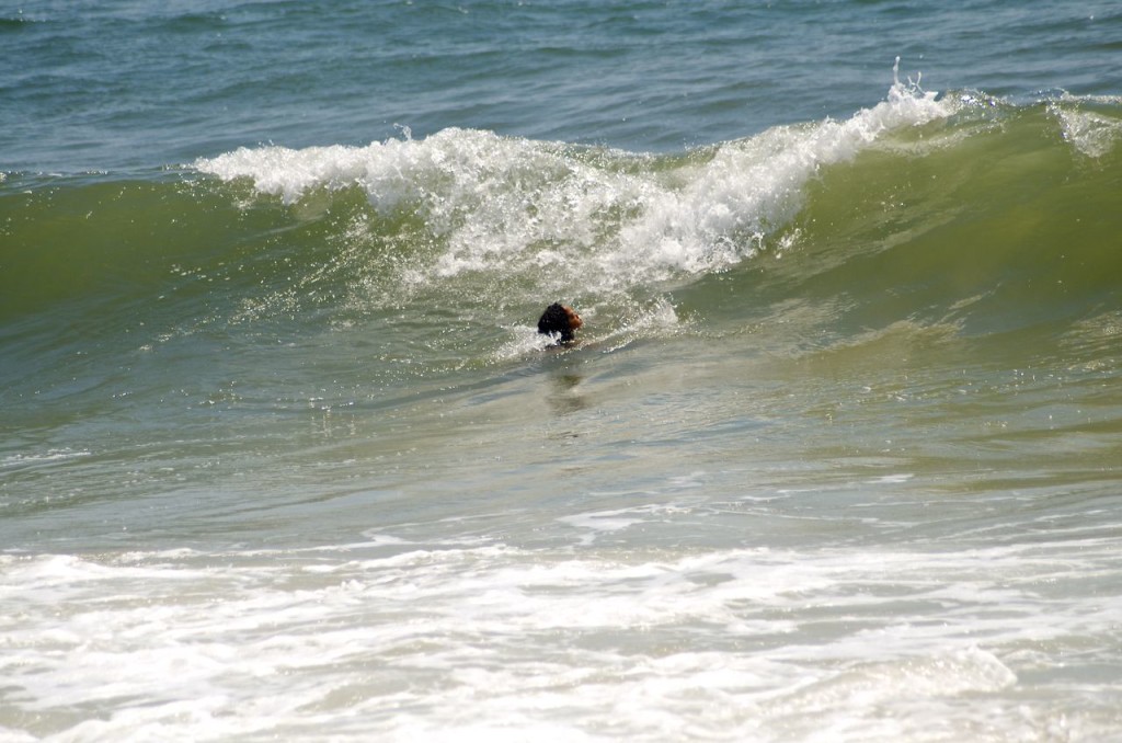 alone with the surf