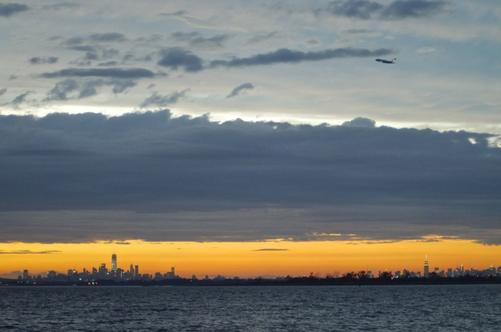 sunset over Jamacca Bay