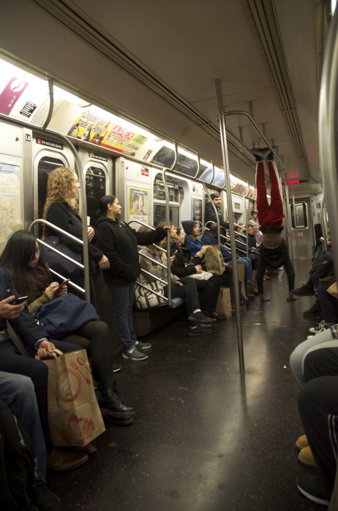 #2 acrobatics in the subway