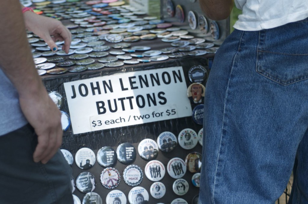 John Lennon buttons